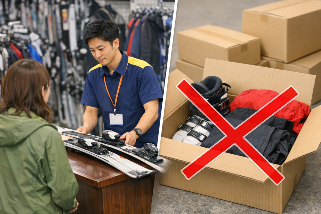 ブックオフでスキー買取はできる？